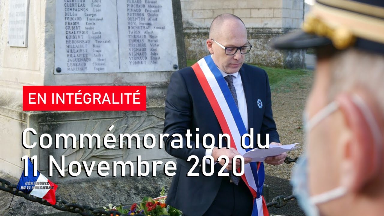 Commémoration du 11 novembre - En intégralité
