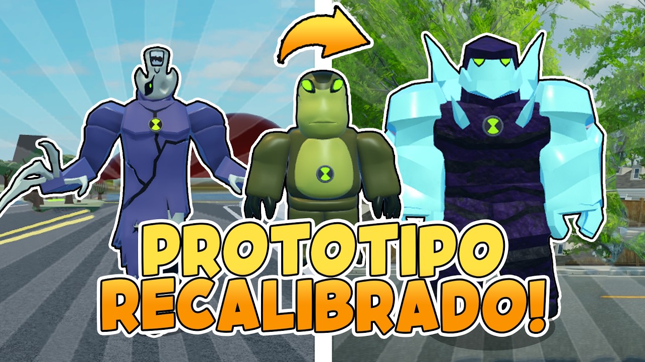 TESTEI os ALIENS do PROTOTIPO no RECALIBRADO do OMINI-X DEFINITIVE!!!
