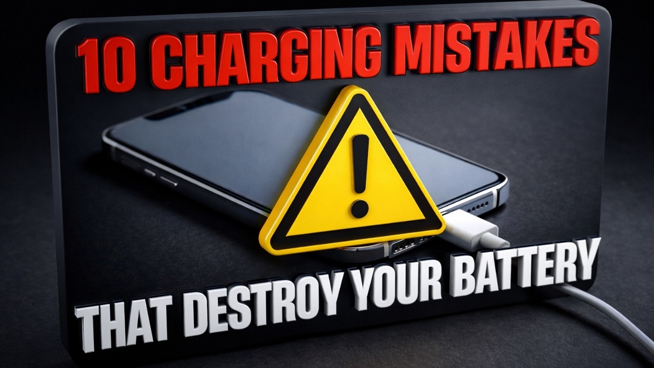 10 Charging Mistakes That Are SLOWLY Killing Your Battery (Stop Doing This)