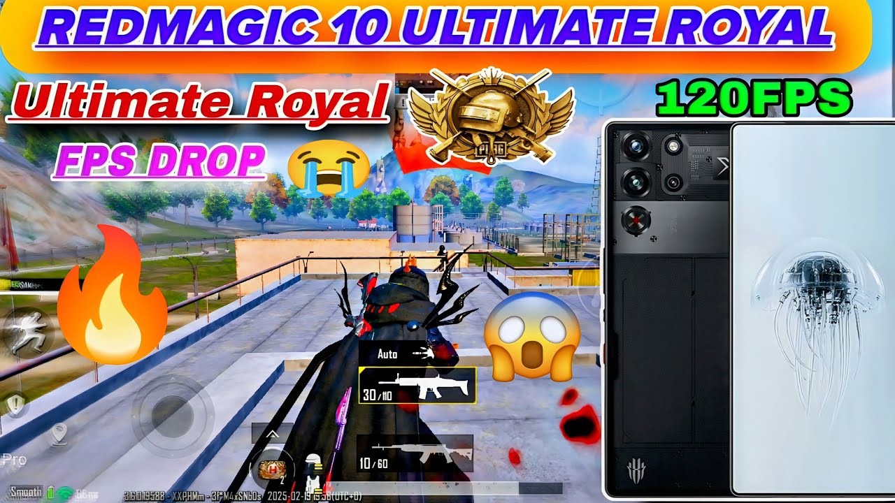 Redmagic 10 pro ultimate royal 🔥😥 | Redmagic 10 pro pubg mobile/bgmi test 2025 | price | graphics.