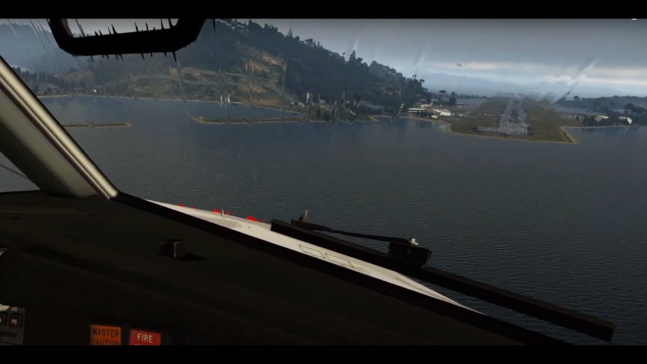X-PLANE 12 TROPICAL STORM JASPER B737-800 GLADSTONE-HAMILTON YGLA-YBHM