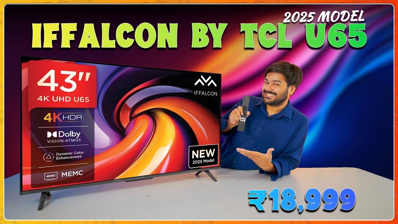 iFFALCON TCL U65 43-inch 4K Google TV: The BEST Budget Smart TV of 2025? Find Out! 🏆