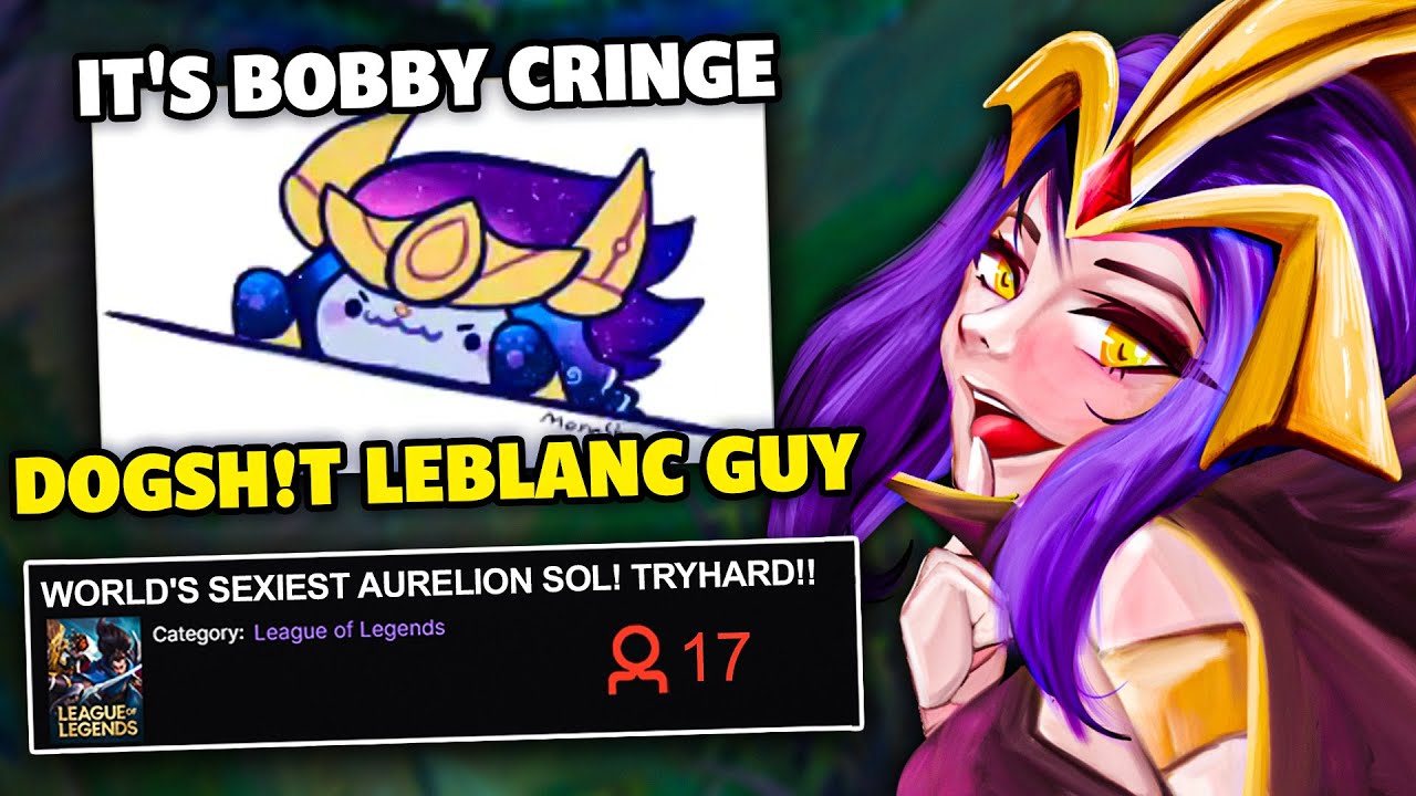 SALTY streamer TRASH TALKS me after I destroyed him LIVE on his stream...