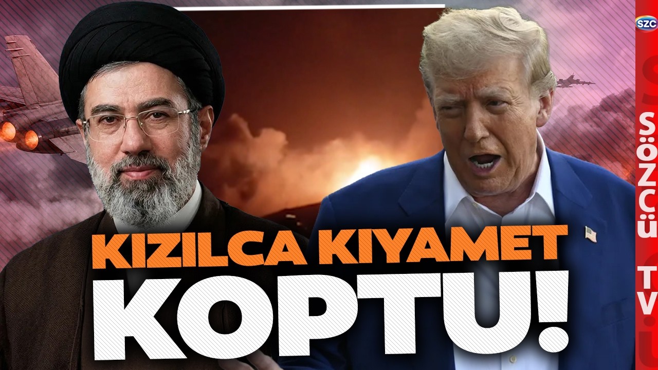 Trump D&uuml;nyayı Sarsan İran G&ouml;r&uuml;nt&uuml;s&uuml;n&uuml; Paylaştı! 'Tahran'daki Askeri Liderler &Ouml;ld&uuml;r&uuml;ld&uuml;'