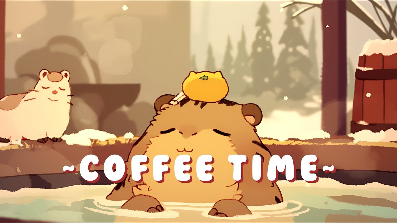 Lofi Capybara Radio | Study Session Music Mix 🌸 ☕