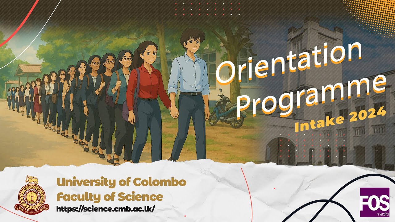 Welcome to the Faculty of Science – Orientation Programme 2025 | University of Colombo