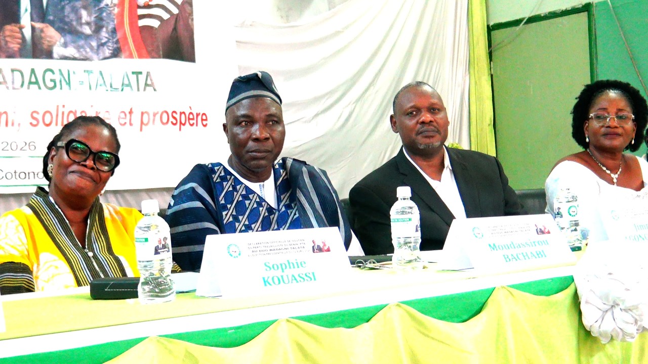 PRESIDENTIELLE D’AVRIL PROCHAIN AU BENIN/ LE PARTI ‘’PTB’’ DECLARE SON SOUTIEN AU DUO WADAGNI TALATA