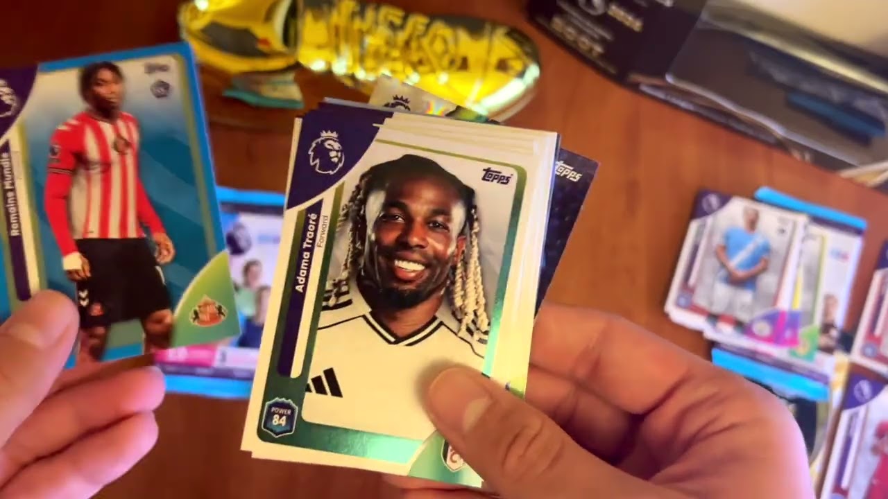 Topps Premier league golden boot 2025-2026! 🙏