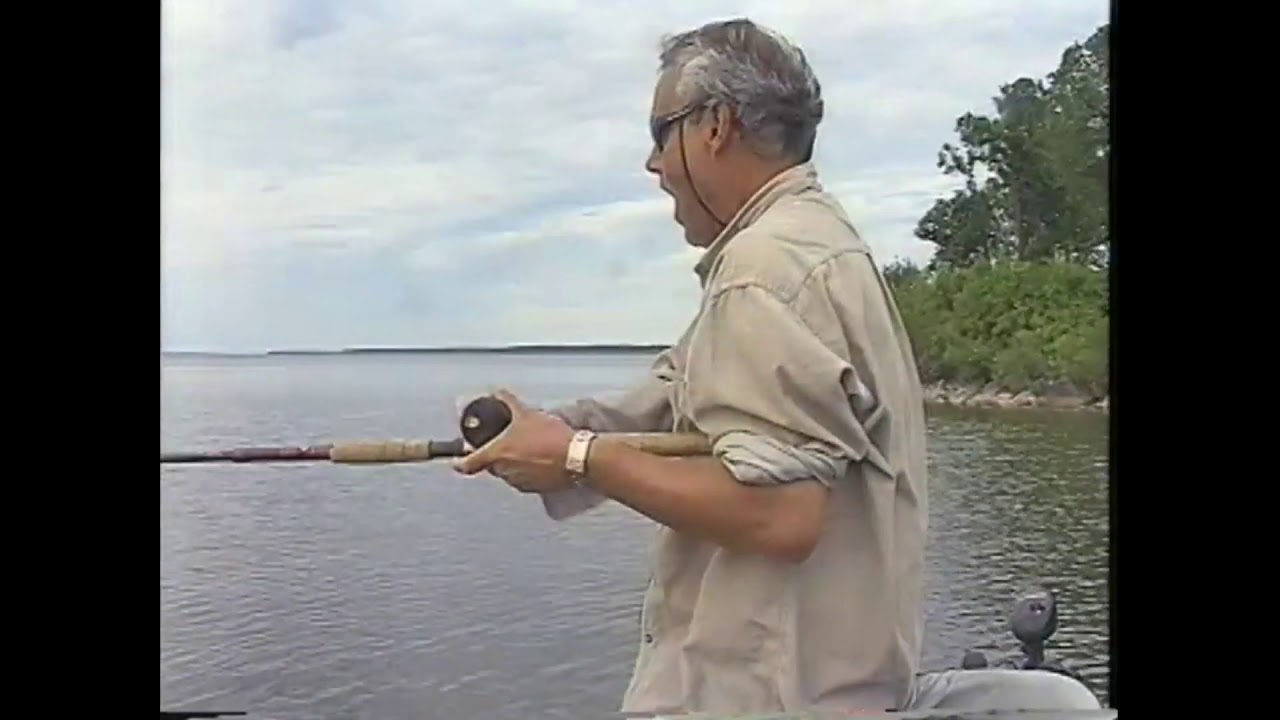 MONSTER MUSKIE on last cast = Gillespie goes crazy.