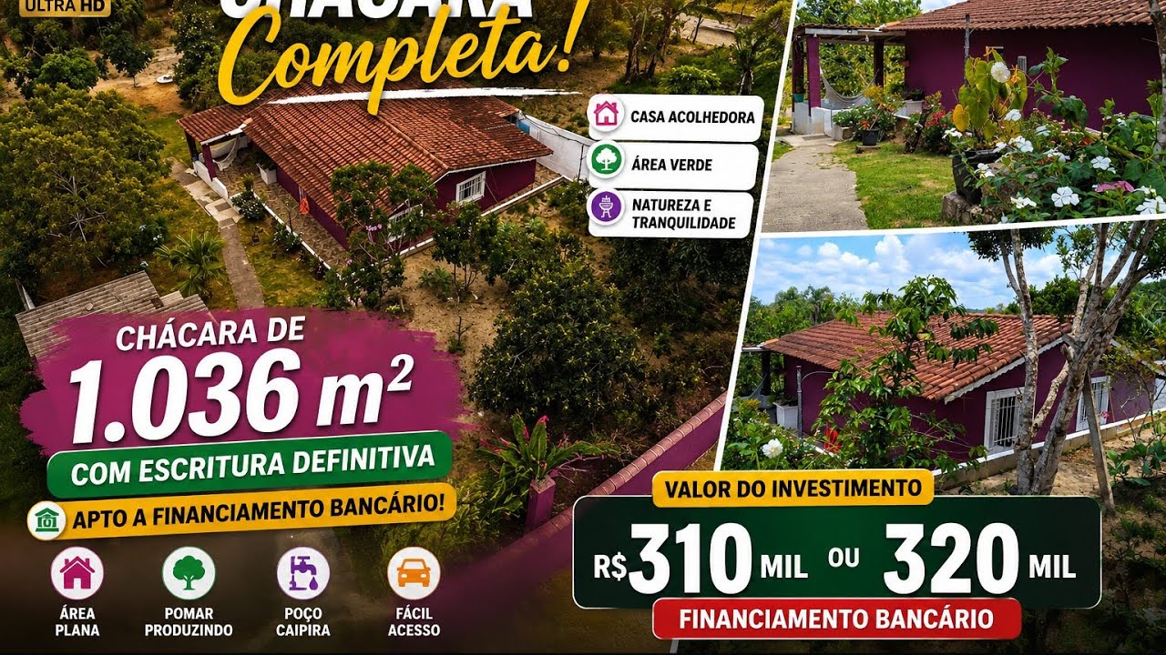 CHÁCARA IMPERDÍVEL 😱 | 1.035 m² por APENAS R$ 360 mil a vista  ibiúna -sp 
