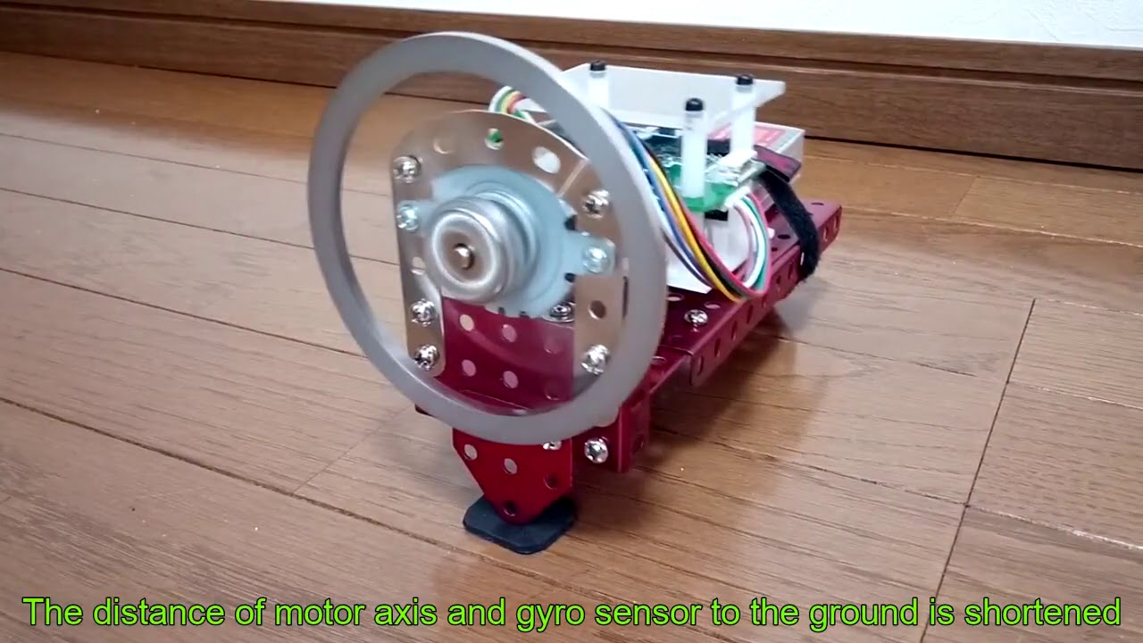 Reaction/Inertial (Casted Iron) Wheel Experiment (2) - 反応/慣性ホイール（鋳鉄）実験（2）