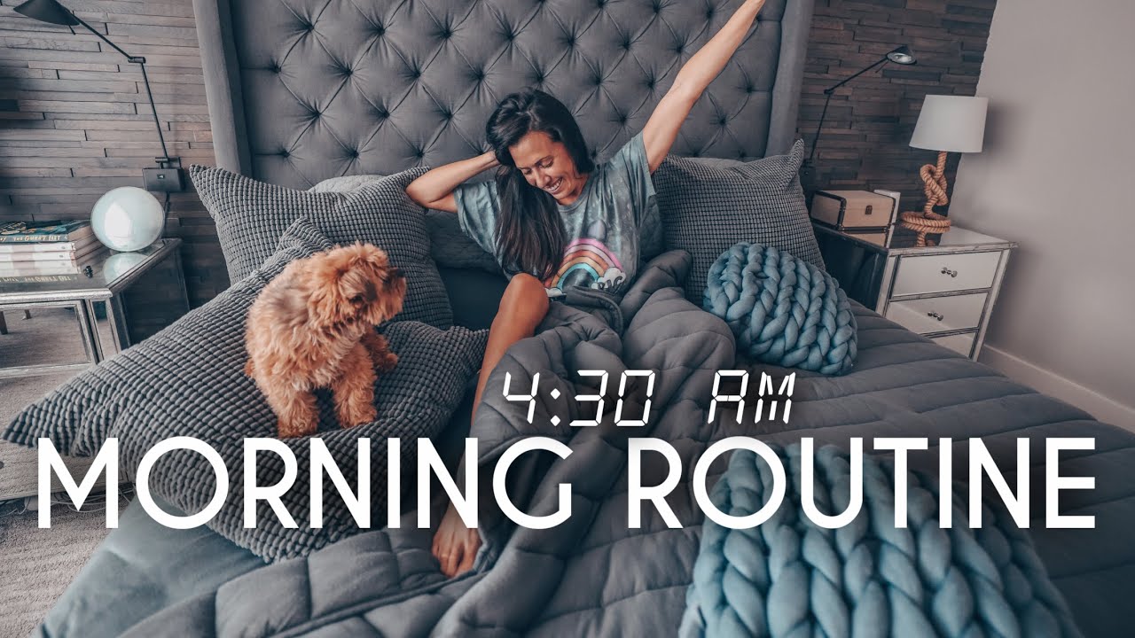 4:30 AM Morning Routine | How to Wake up Early