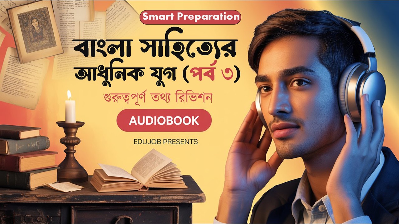 বাংলা সাহিত্যের আধুনিক যুগ (Part 3) | Audiobook | Smart Revision | BCS/NTRCA/Job প্রস্তুতি