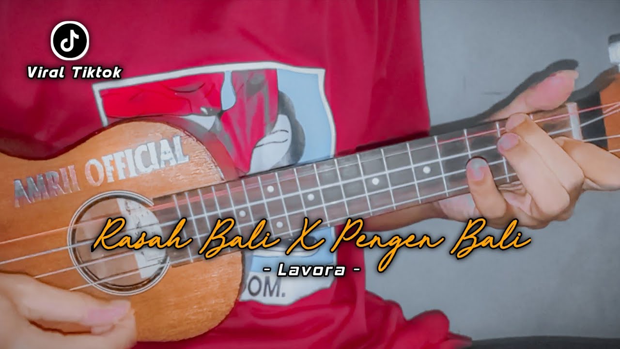 RASAH BALI X PENGEN BALI ( Viral Tiktok ) Cover Ukulele By Amrii Official