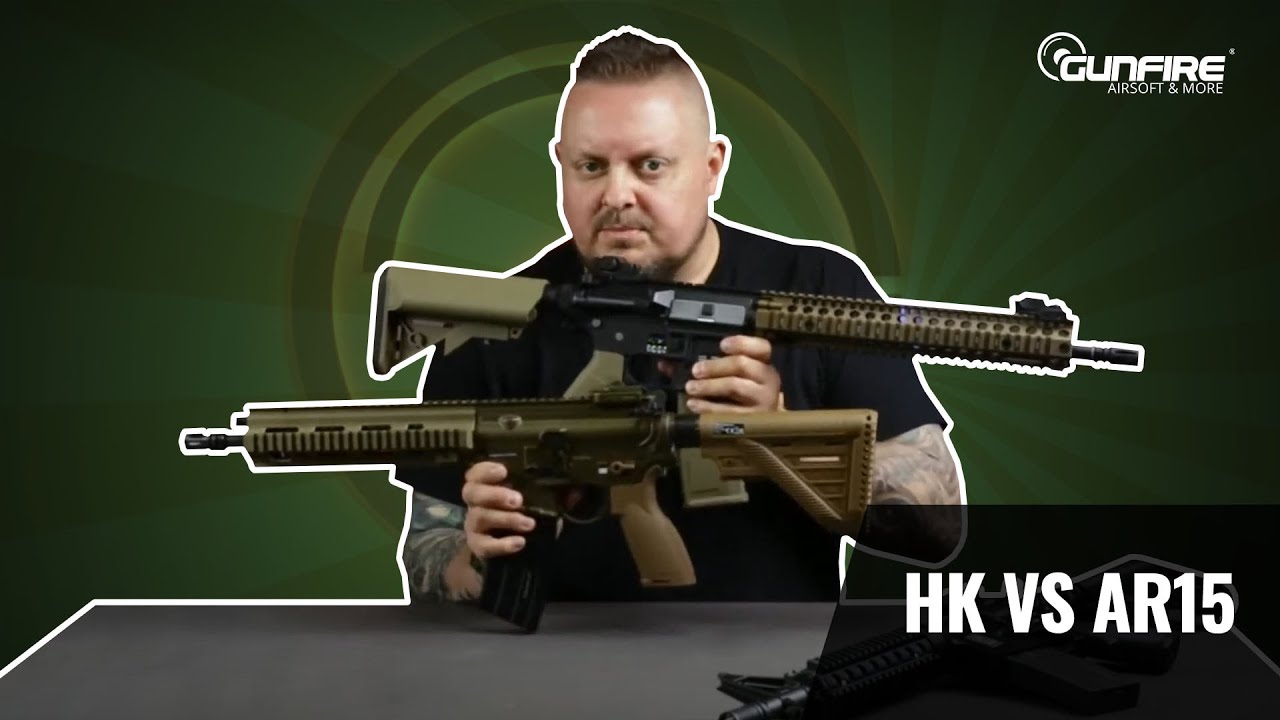 Czym różni się HK416 od AR-15? I czy warto kupować HK do gry w airsoft?