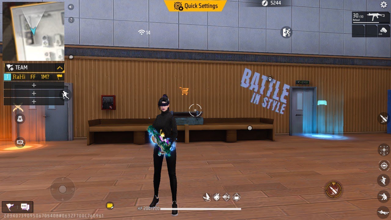 New Grandmaster Top 1 Push V Badge Lobby ❤ FF LIVE ✌ Free Fire LIVE! #shortsfeed #freefire