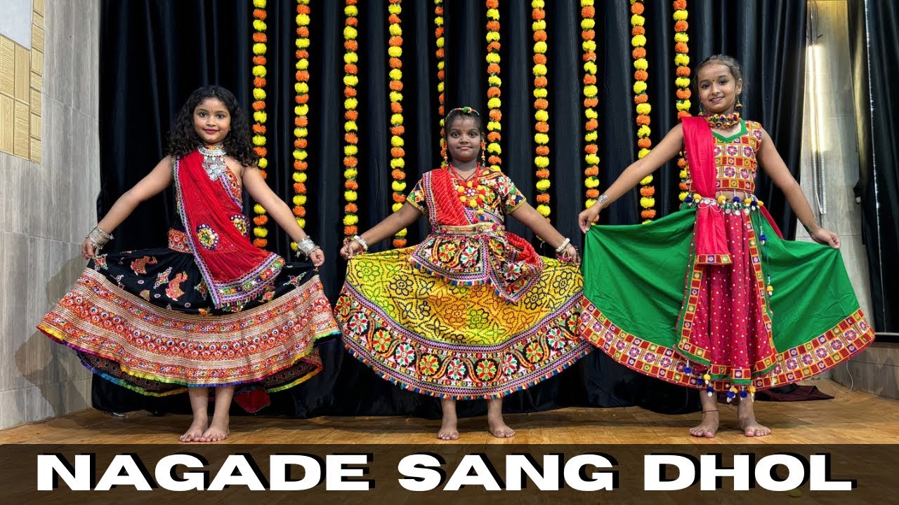 Nagade Sang || Ram - Leela || Kids Garba Dance Choreography || Navratri Dance || YR Dance Academy