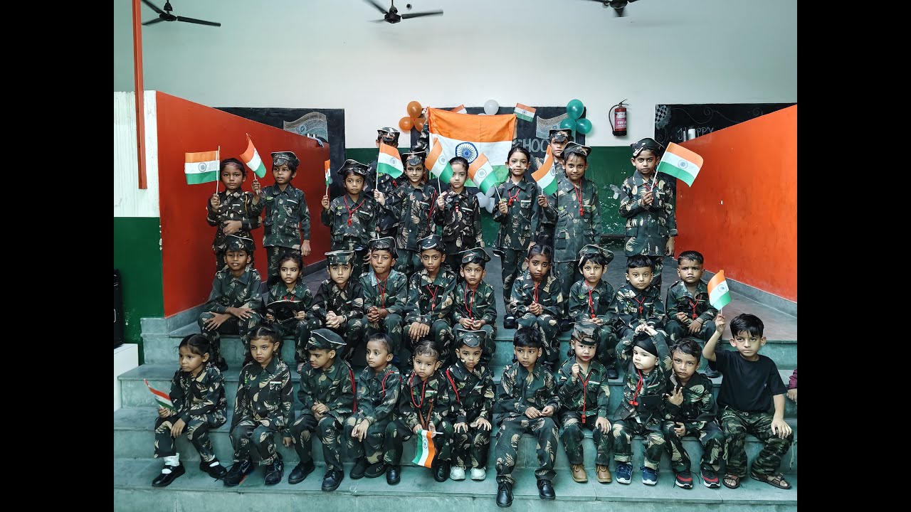 Nanha Munna Rahi Hu Dance Performance by Nursery Students || 15th Aug Independence Day