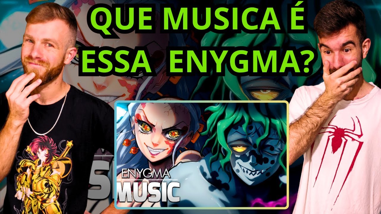 Lua Superior 6 | Daki e Gyutaro (Kimetsu no Yaiba) | Enygma feat. @Miistery | REACT