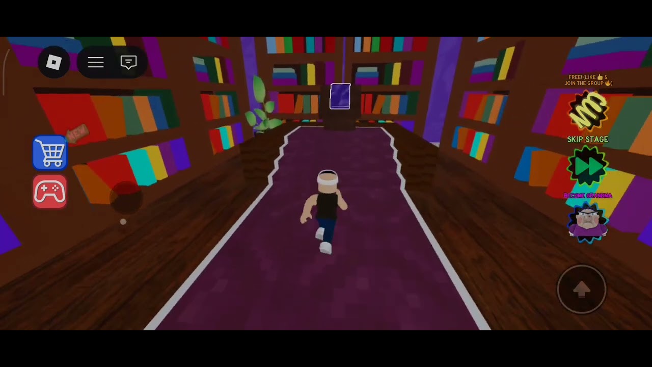 Roblox Escape Grandma's House (First Person Obby)