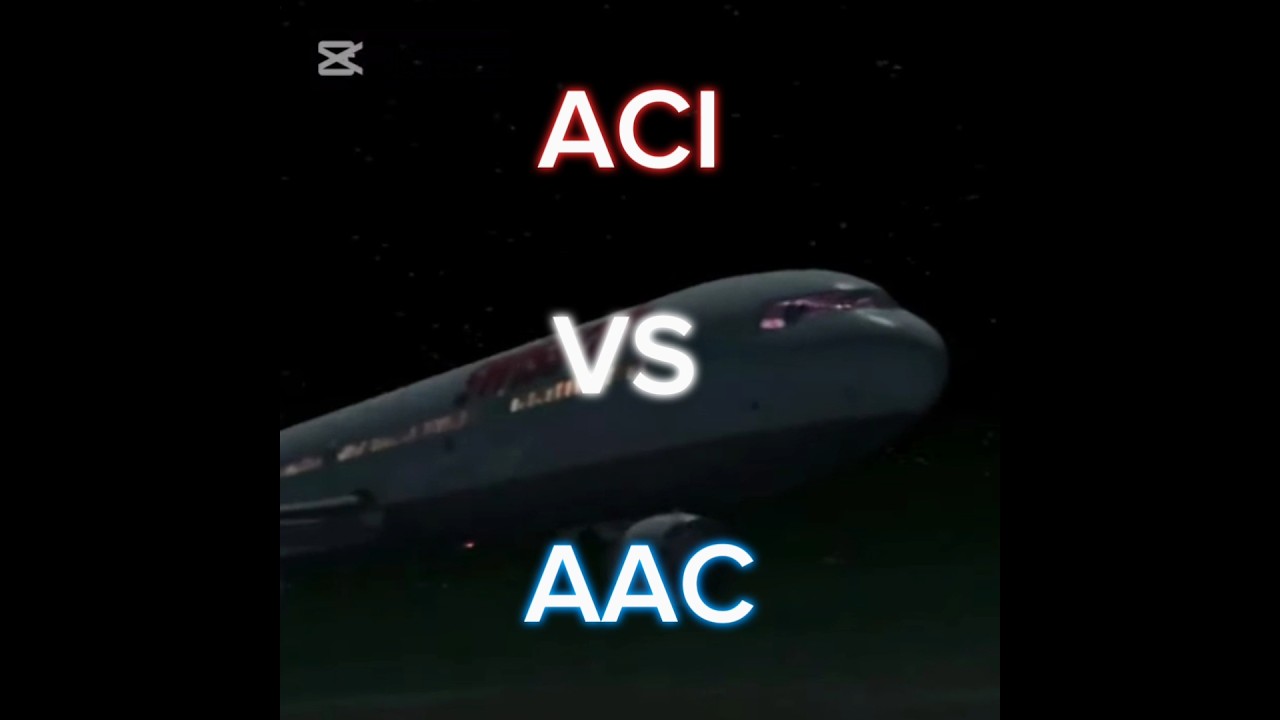 Air Crash Investigation (ACI) vs Ascent And Collapse (AAC)