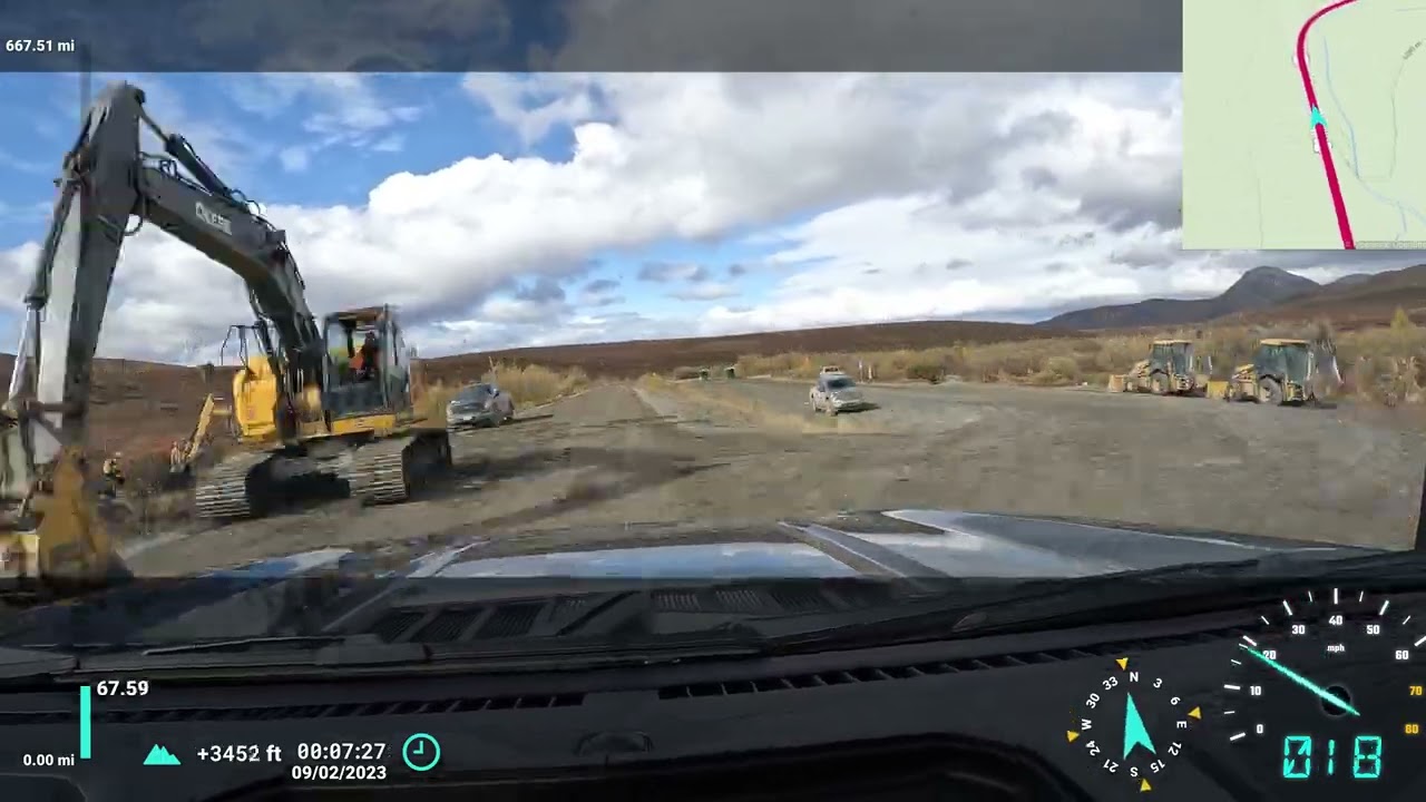 Dempster Highway 2023 Time Lapse