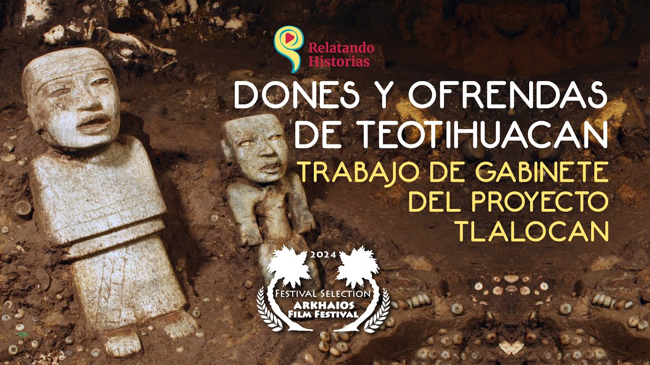 Dones y Ofrendas de Teotihuacan, Trabajo de gabinete del túnel del inframundo, Proyecto Tlalocan