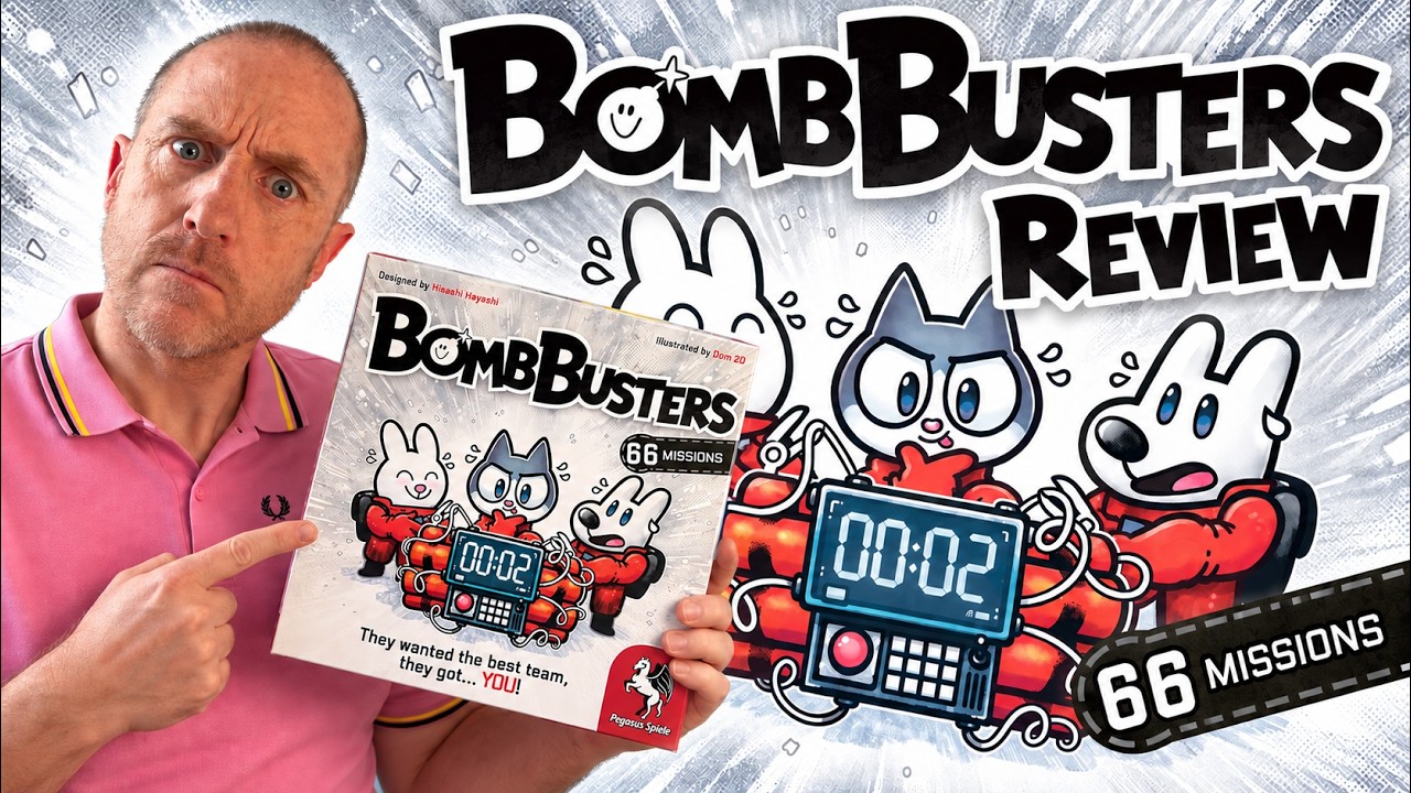 Обзор настольной игры Bomb Busters