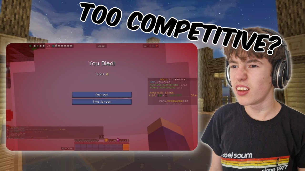 PvP is very competitive...