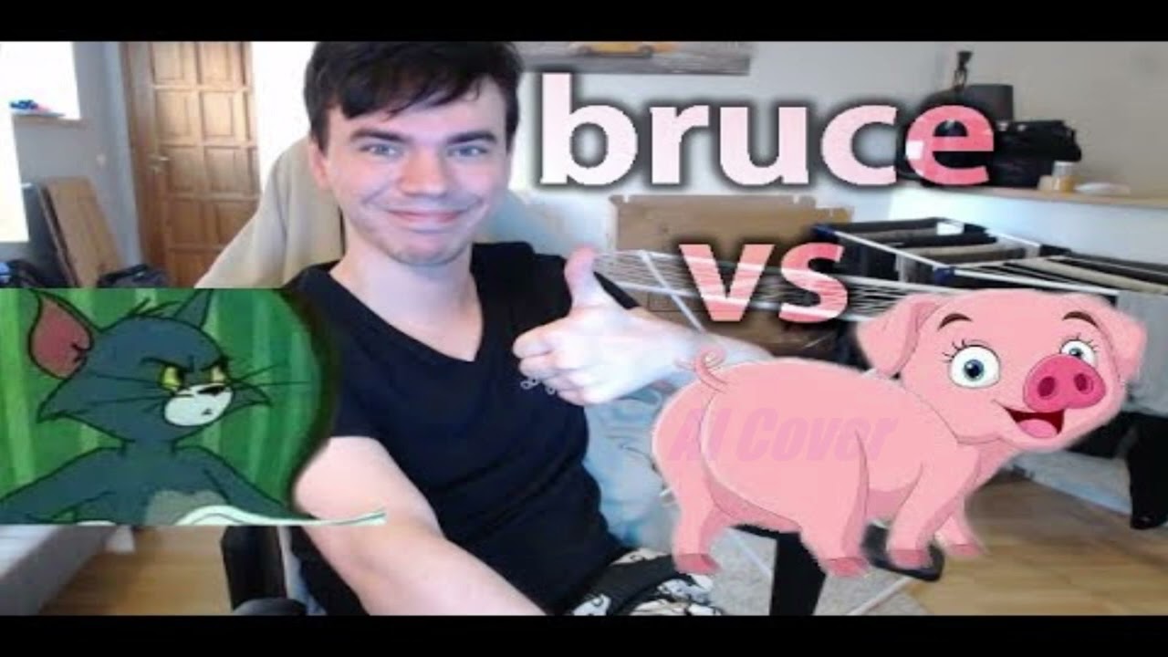 RandomBruceTV - WU-Do-ESIK - Moja tłusta świnka - AI COVER