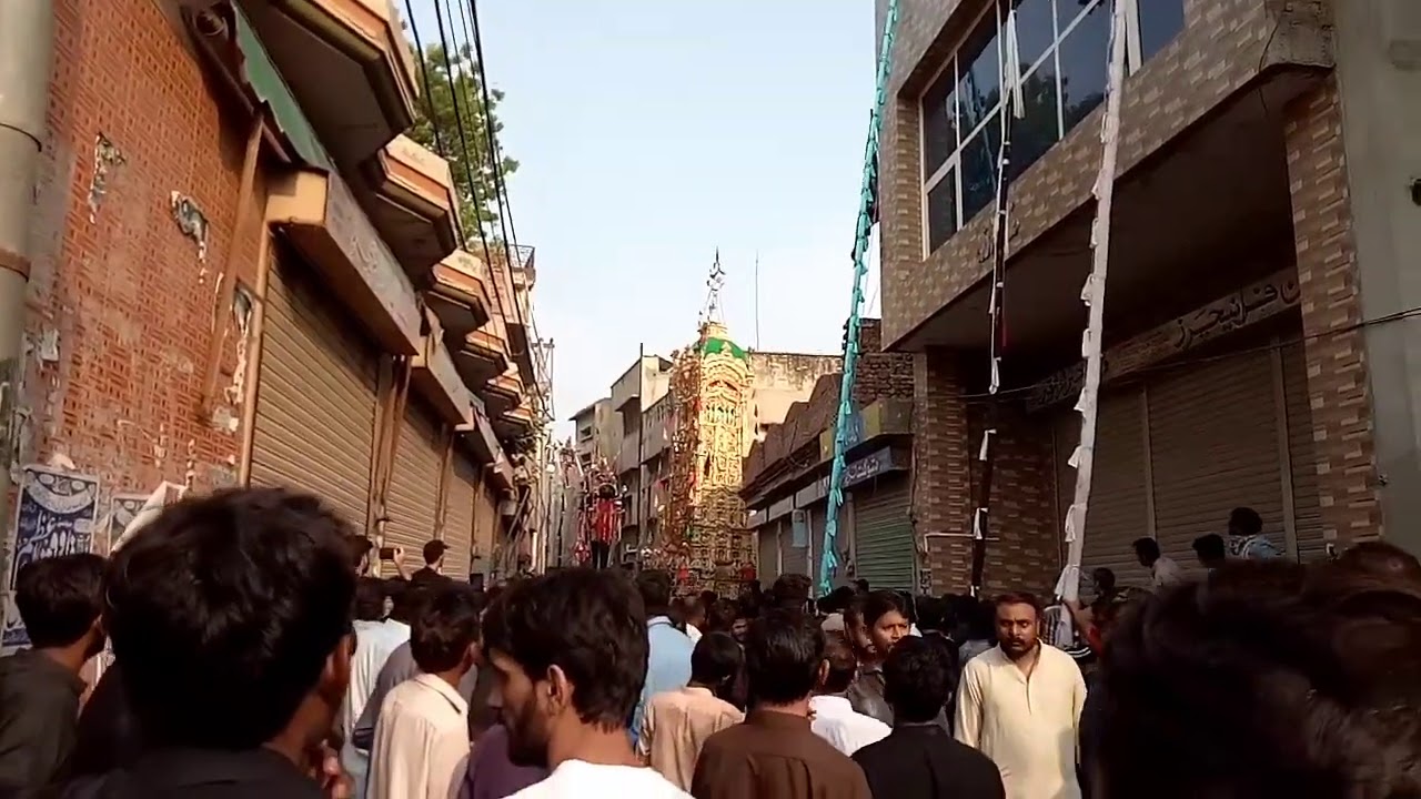 Zuljanha tazia matam jaloos azadari in chiniot 2021!tazia chiniot