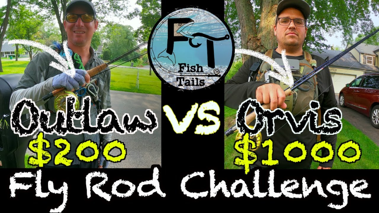 Outlaw Wanted ($200) VS Orvis Helios ($1000) Fly Rod Fishing Dual: Milwaukee River Smallmouth & Pike