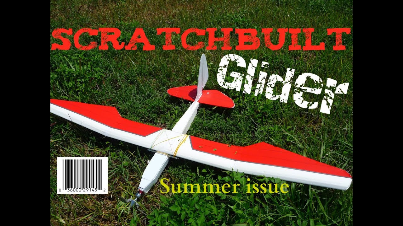 Scratchbuild Dollar Tree foamboard RC glider / sailplane