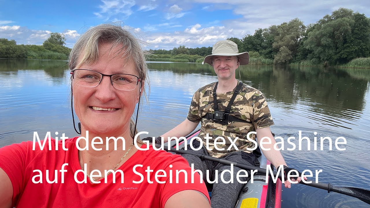 Mit dem Gumotex Seashine auf dem Steinhuder Meer   4K