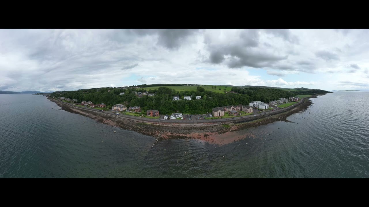 V041 Drone Stills above Skelmorlie