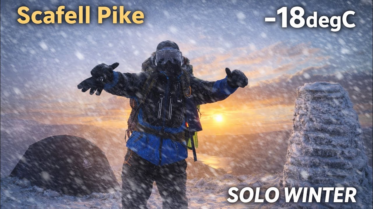 Surviving a Night Alone on England’s Highest Mountain | Scafell Pike