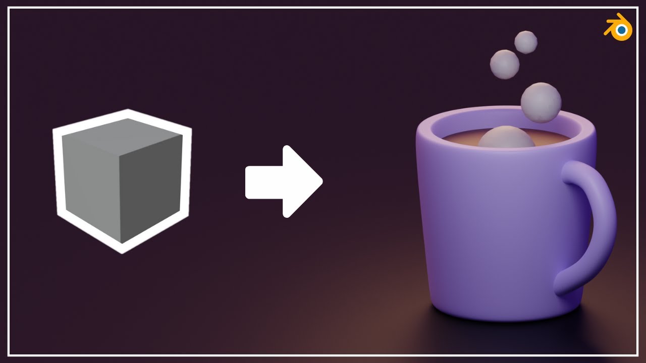 Mug Tutorial in Blender 3.3 - 3D Modeling Process - 3D Art Owl
