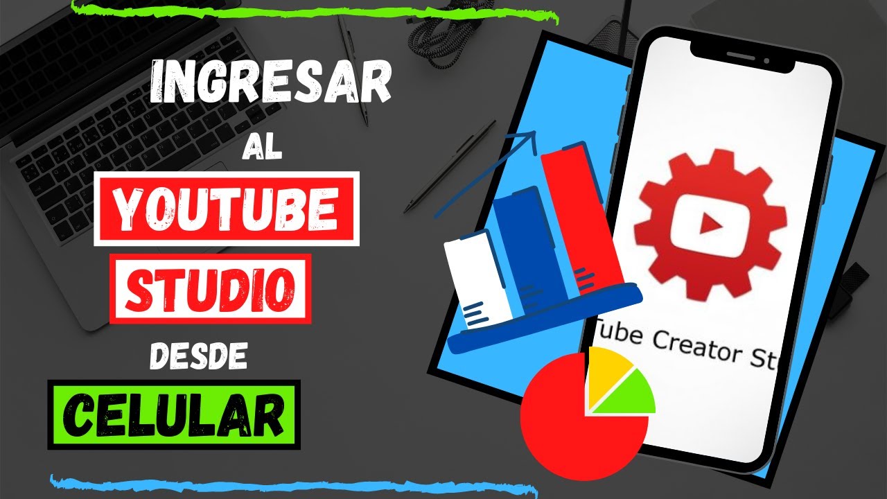 Como ENTRAR a YOUTUBE STUDIO desde el CELULAR / Youtube Analytics