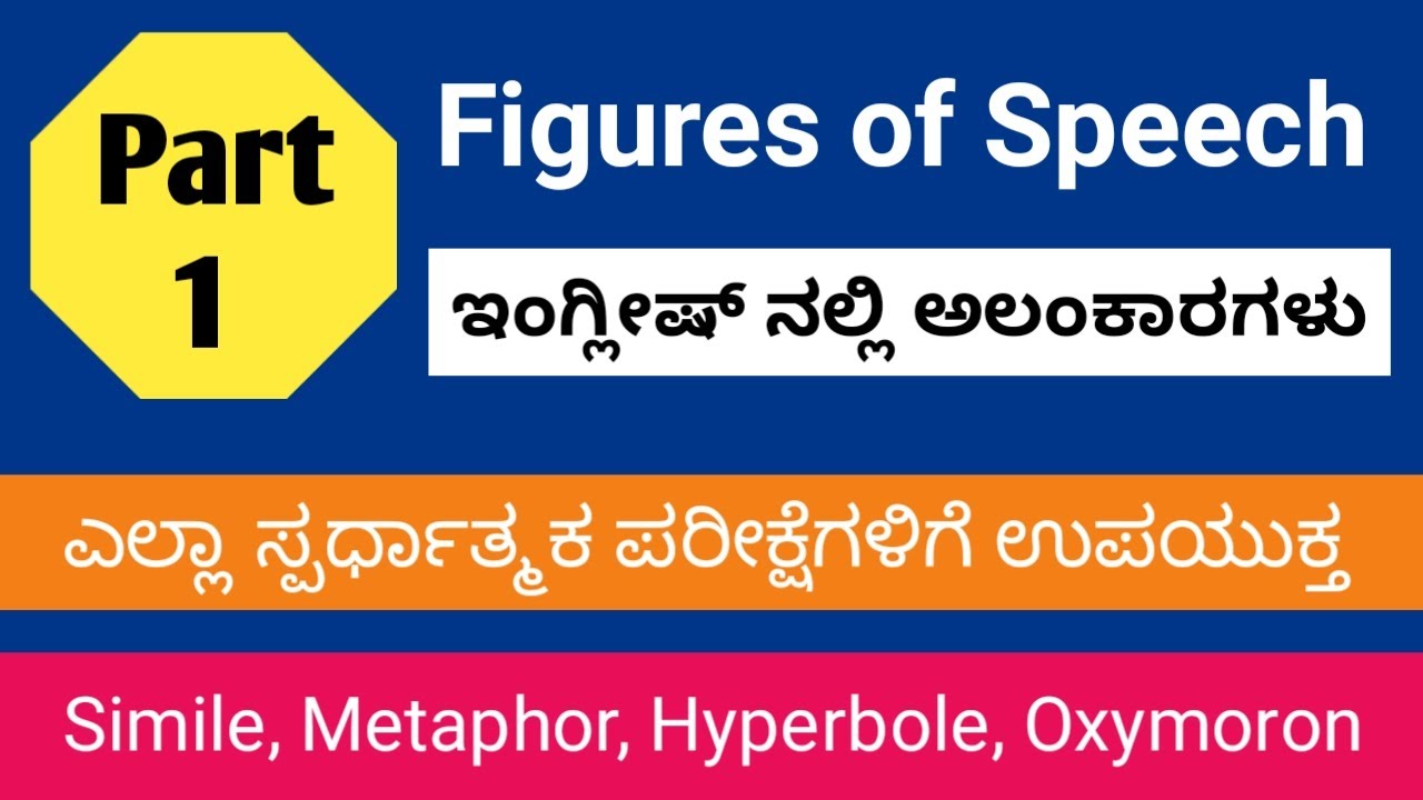 Figures of Speech Part 1 | English Grammar for all Competitive exams