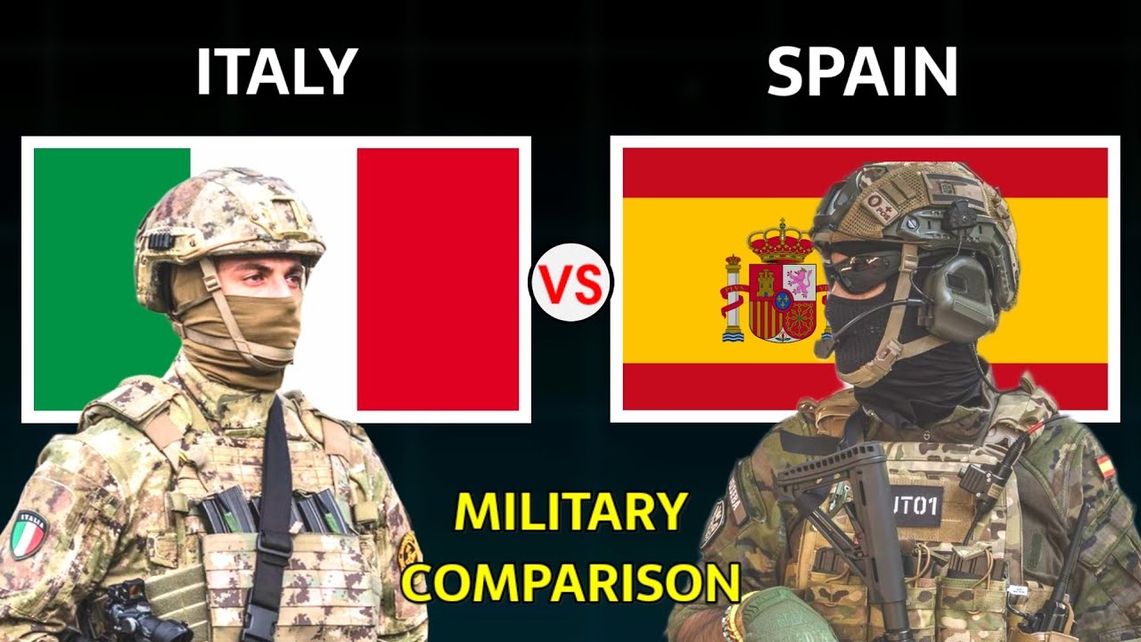 Italy vs Spain Military Power Comparison 2025