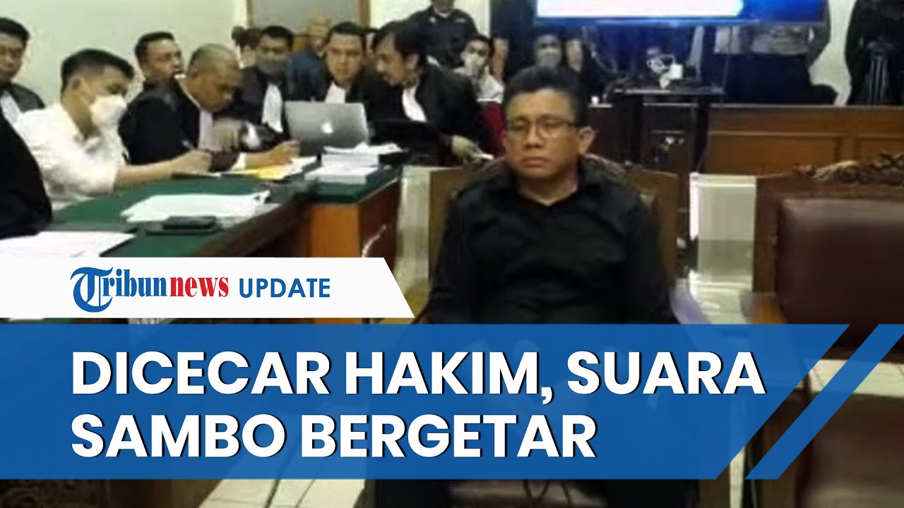 Dimarahi Hakim karena Bawa-bawa Perintah Atasan, Suara Ferdy Sambo Bergetar: Saya yang Salah