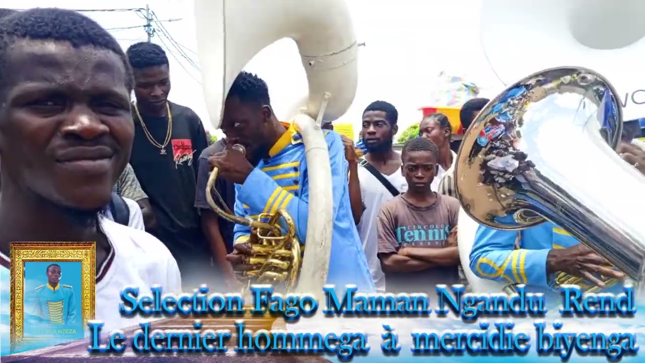 Sélection Fago Maman Ngandu rend hommage à Mercidie biyanga l'un de musicien dans le groupe FAGO