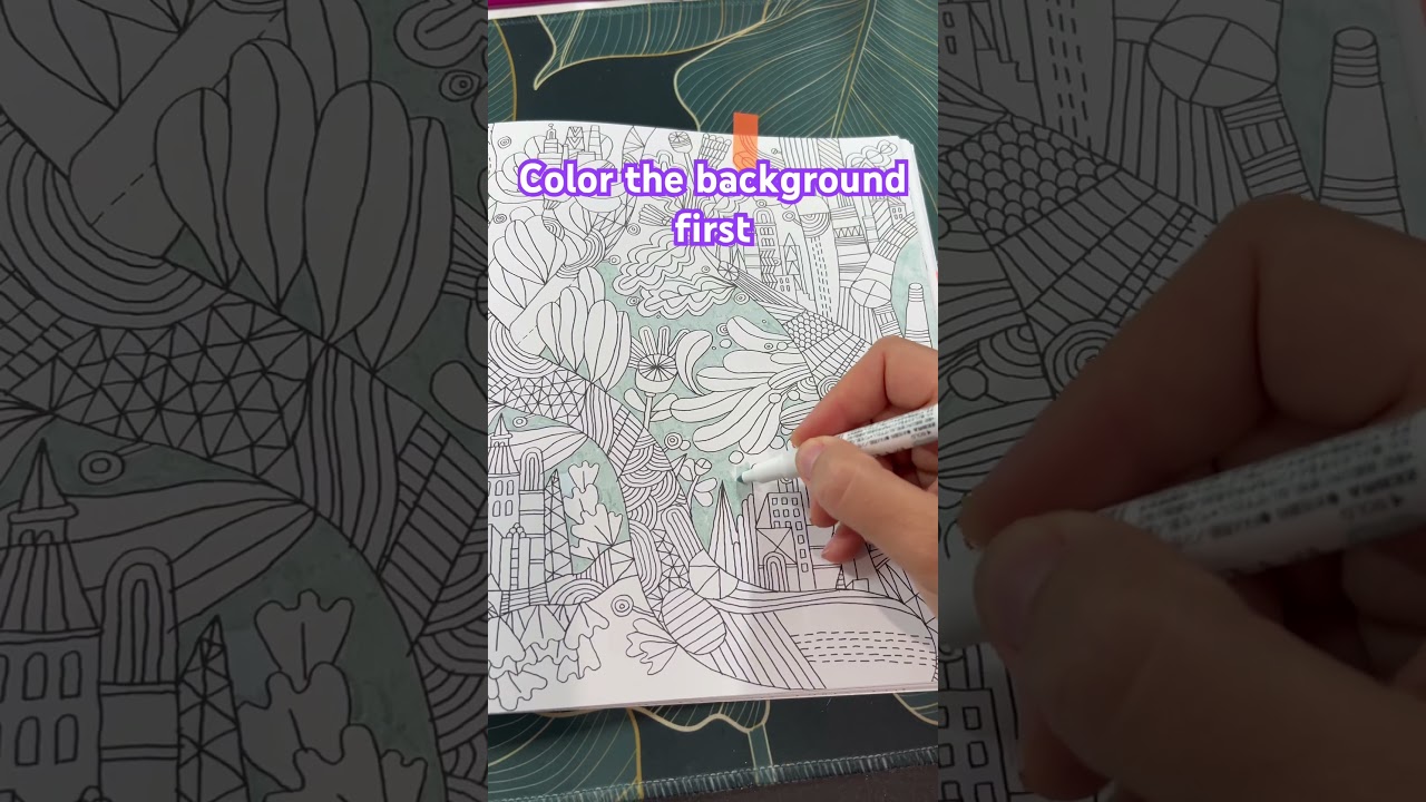 Little tip, in Gullivers new travels coloring book #adultcoloring