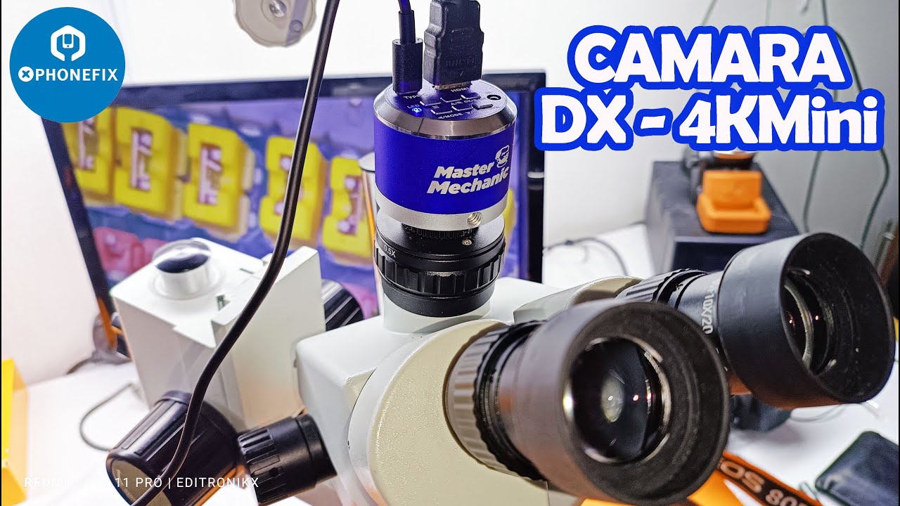 ✅ Descubre el Poder del Microscopío en 4K! Análisis de Cámara de Alta Calidad  DX-4KMINI