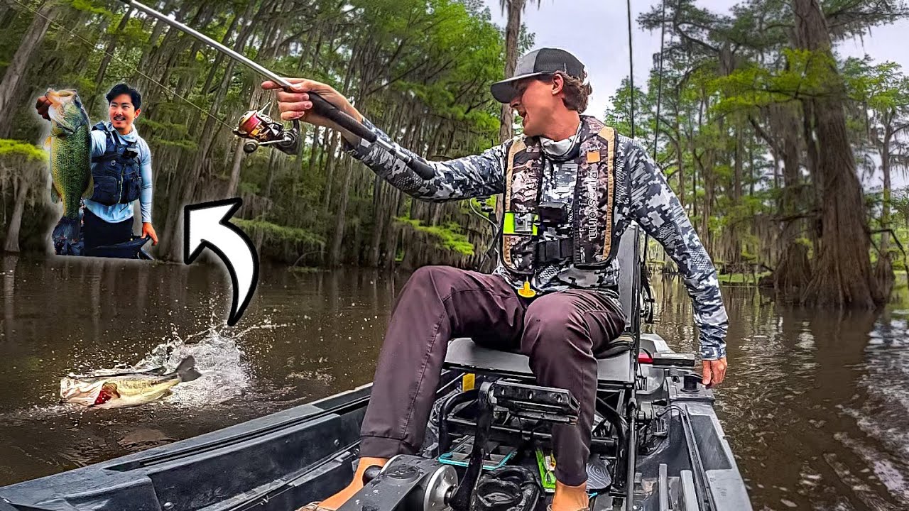 Finesse Fishing For Swamp Giants! (Ft. @Greg Blanchard )