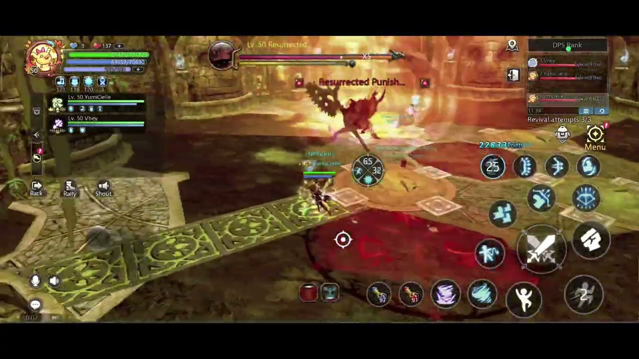 [Dragon Nest M: Classic] Archbishop Nest Hell Duo Run with Guide!!