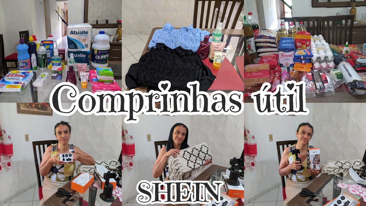 Deus realize sonhos compras do mês 🛒 comprinhas 🛍️🥰