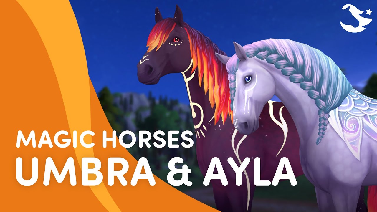 Umbra and Ayla! 🌓✨ | Star Stable Magic Breeds ✨