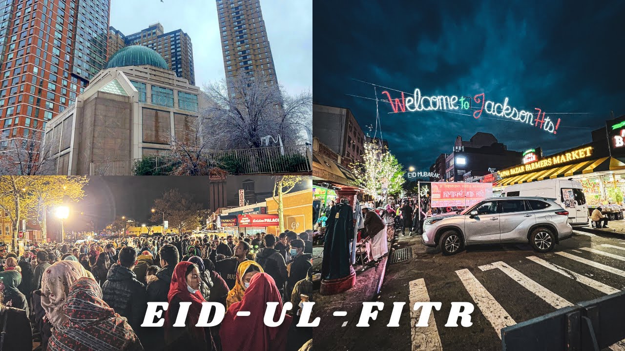 Eid-ul-Fitr in New York City America#Ela vlog usa