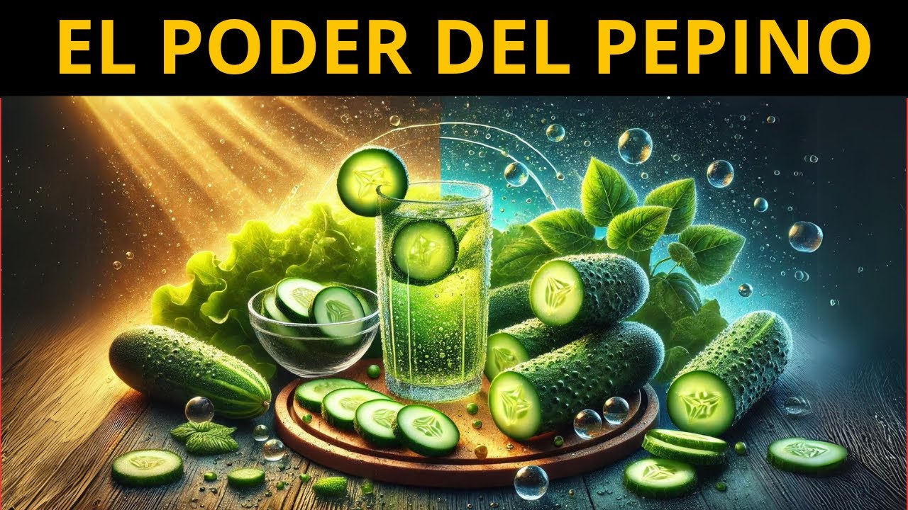 DEBES de COMER PEPINO por ESTO - 6 grandes beneficios